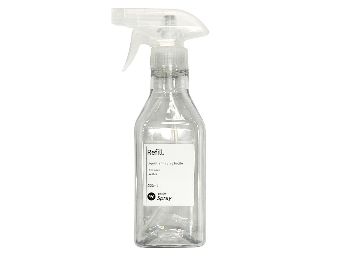 Daiso 1dp Spray Bottle -Square - Clear- FrontPackage
