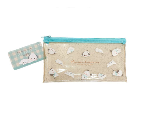 Daiso Glitter Pouch Character MIX chill time FrontPackage
