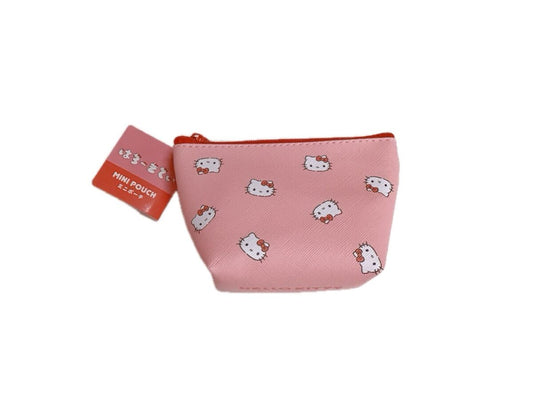 Daiso Mini Pouch (Boat Shape) Kitty Lettering FrontPackage