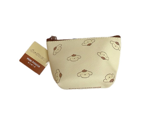 Daiso Mini Pouch (Boat Shape) Pompompurin Lettering FrontPackage