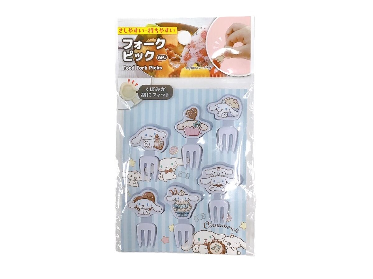 Daiso Food Fork Picks Cinnamoroll FrontPackage