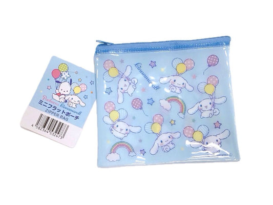 Daiso Flat Pouch mini Sanrio characters basic FrontPackage
