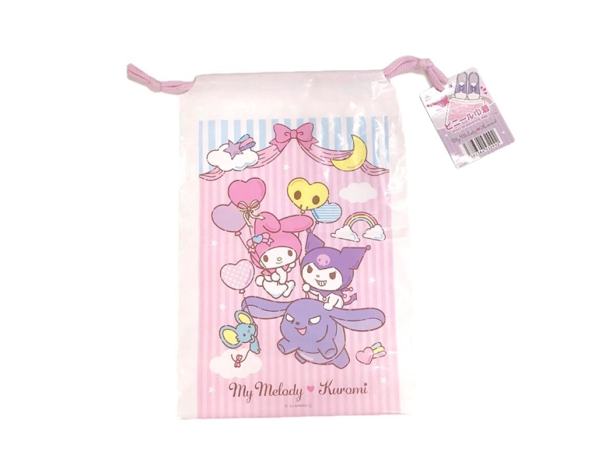 Daiso Vinyl Drawstring My Melody balloon FrontPackage
