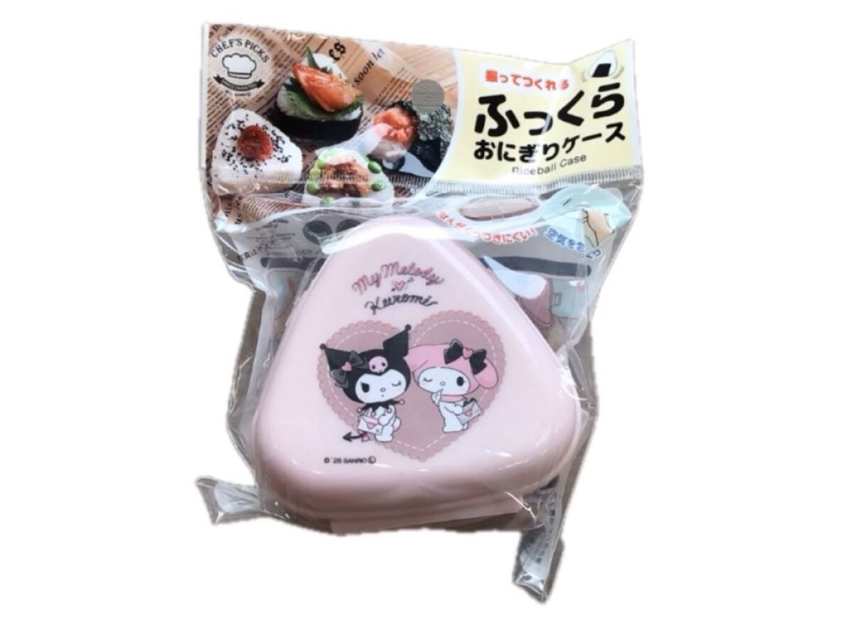 Daiso Fluffy Rice Ball Case - My Melody Nakayoshi FrontPackage