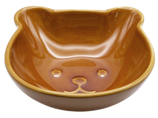 Daiso Die-cut Bear Shallow Bowl FrontPackage