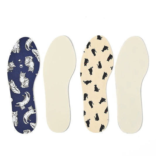 Printed Insoles -Cat Pattern-