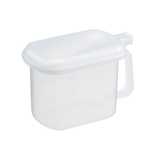Daiso PLASTIC SUGAR POT W SPOON W FrontPackage