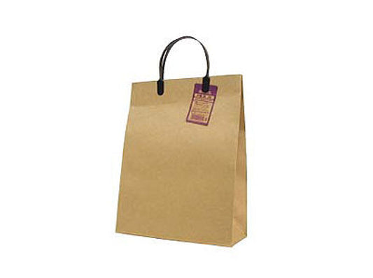 Daiso Kraft paper bag Msize Length type FrontPackage