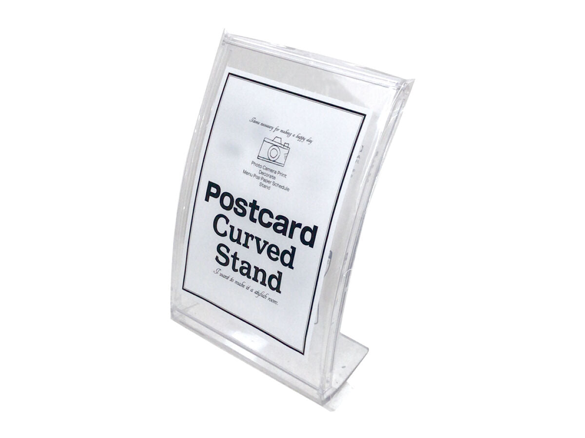 Daiso Postcard curve stand FrontPackage