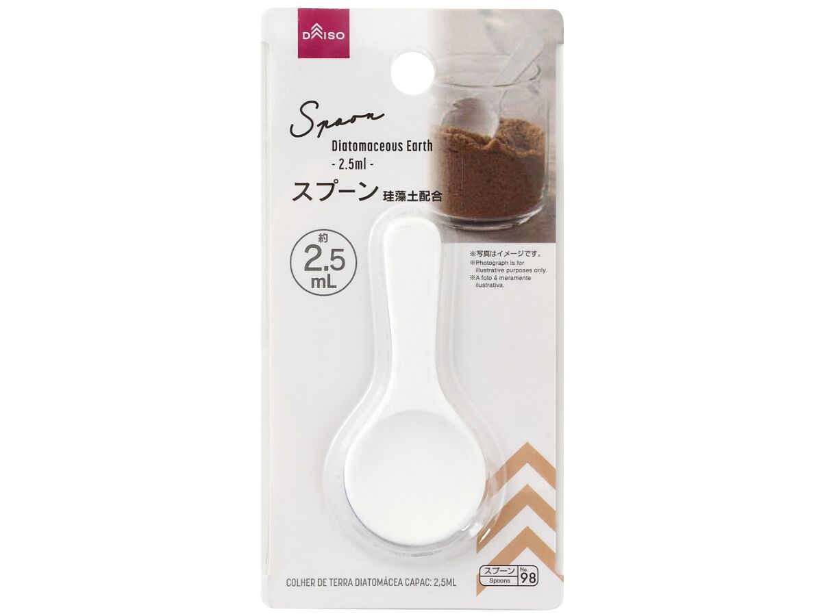 Daiso Spoon -Diatomaceous Earth- FrontPackage