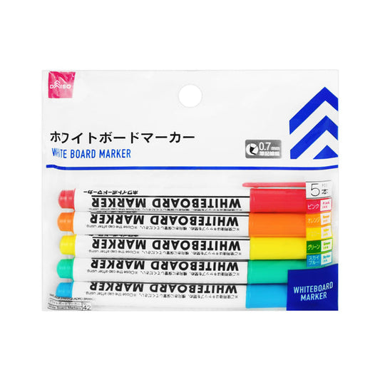 Whiteboard Markers - 5 Colors