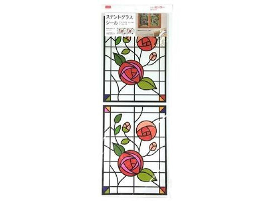 Daiso STAINED GLASS STICKER FrontPackage