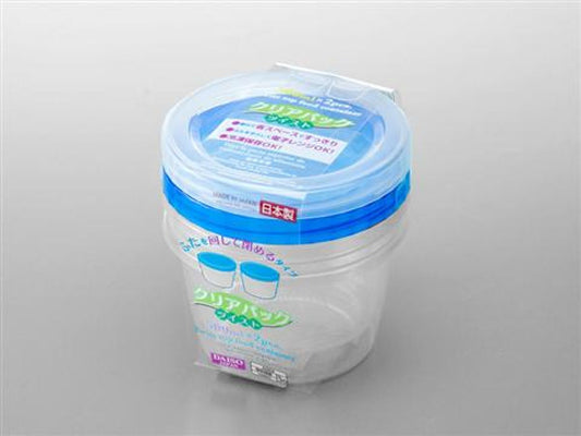 Daiso Twist Top Food Container - 2 pcs. - FrontPackage