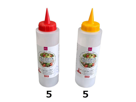 Daiso KETCHUP MUSTARD Squeeze Bottle FrontPackage