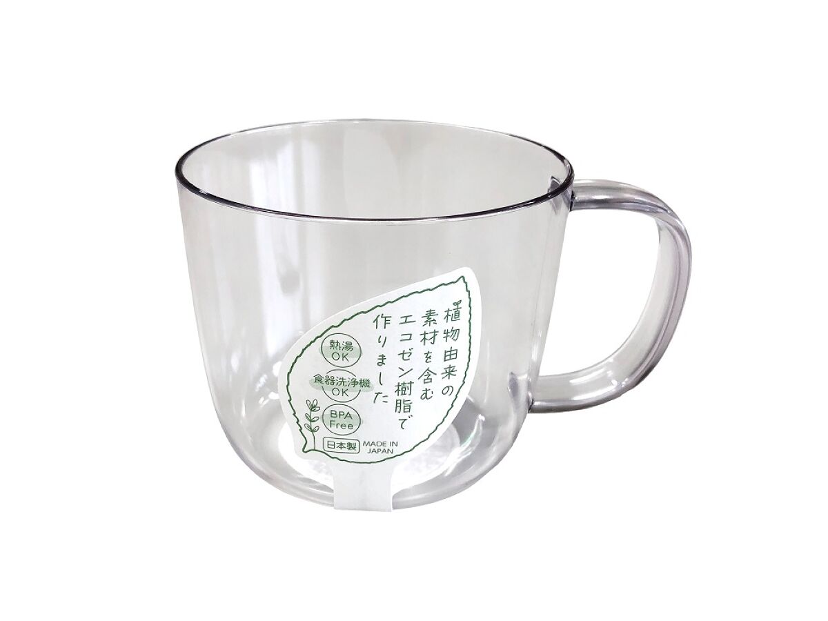 Daiso PET Mug -Clear- FrontPackage