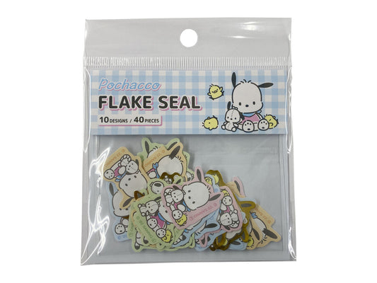 Daiso FLAKE SEAL -Pochacco- FrontPackage