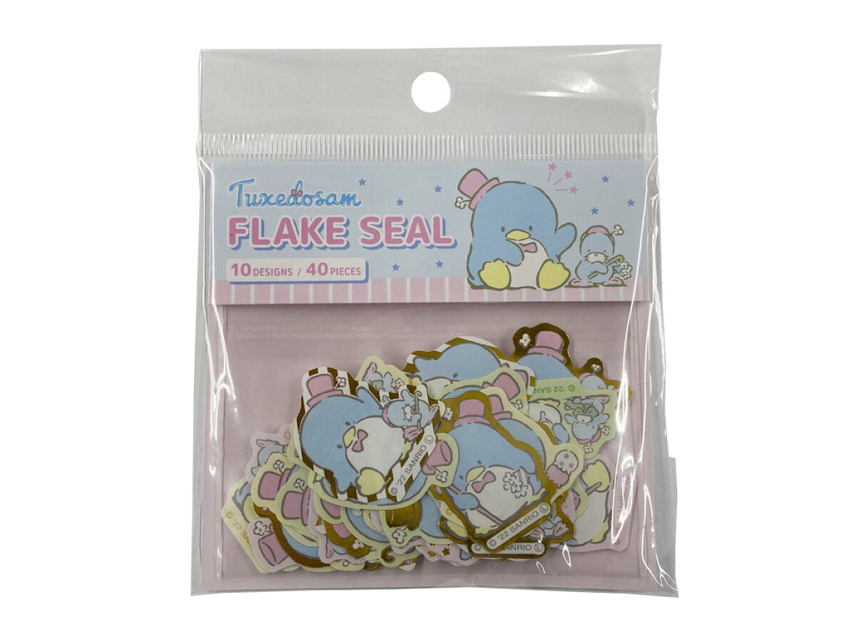 Daiso FLAKE SEAL -Tuxedosam- FrontPackage