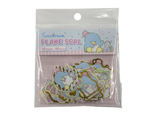 Daiso FLAKE SEAL -Tuxedosam- FrontPackage