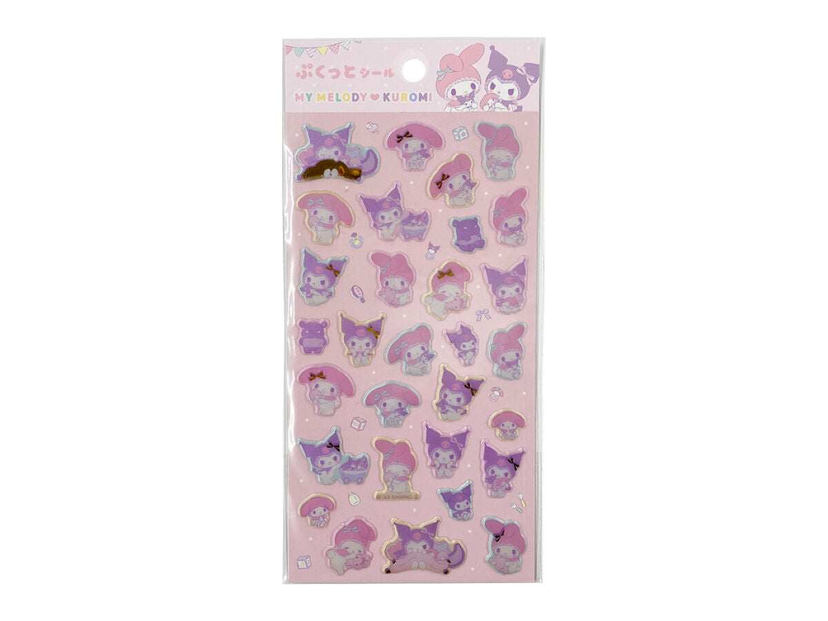Daiso STICKER -MY MELODY KUROMI- FrontPackage