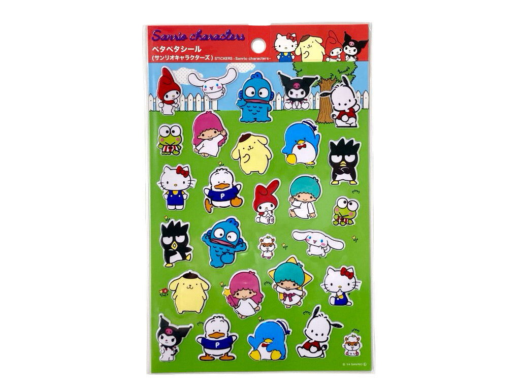 Daiso STICKERS -Sanrio Characters- FrontPackage