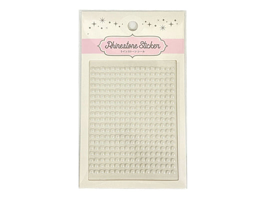 Rhinestone Sticker S 323P Pearl White LSS-121