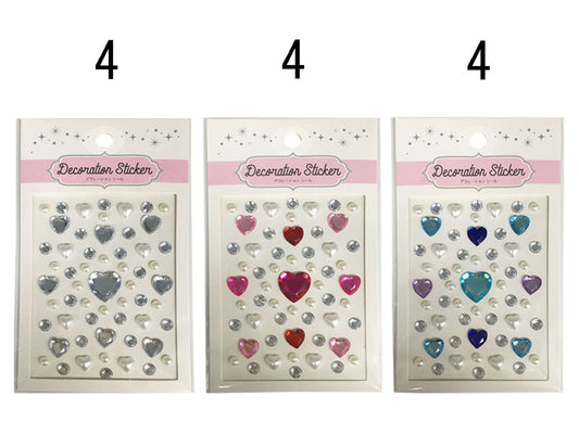 Daiso Decoration Sticker Heart Mix DRT-16 FrontPackage