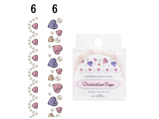 Daiso Decoration Tape -Heart DL-11- FrontPackage