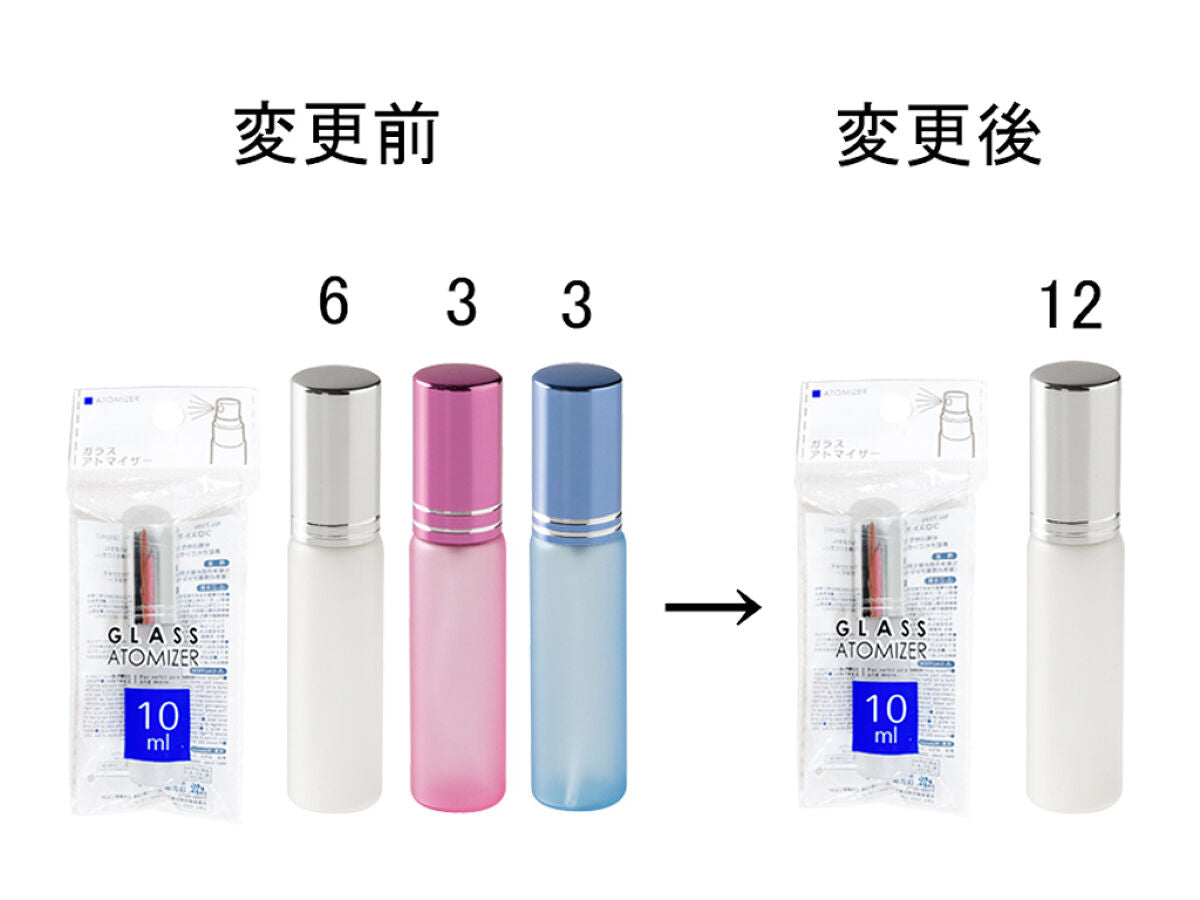 Daiso Frosted Glass Atomizer FrontPackage