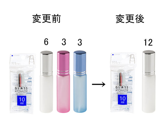 Daiso Frosted Glass Atomizer FrontPackage