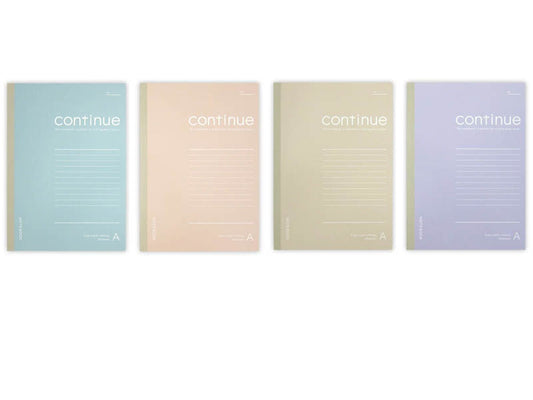 A5 notebook Smoky continue- A ruled line 60 sheets -