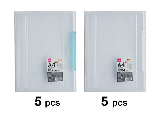 Daiso A4 File case FrontPackage