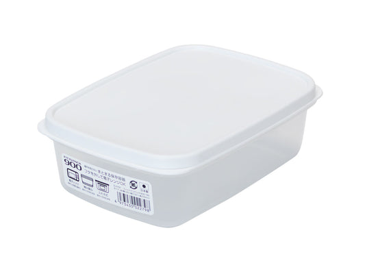 Daiso Microwave-safe Sealed Container -White- FrontPackage