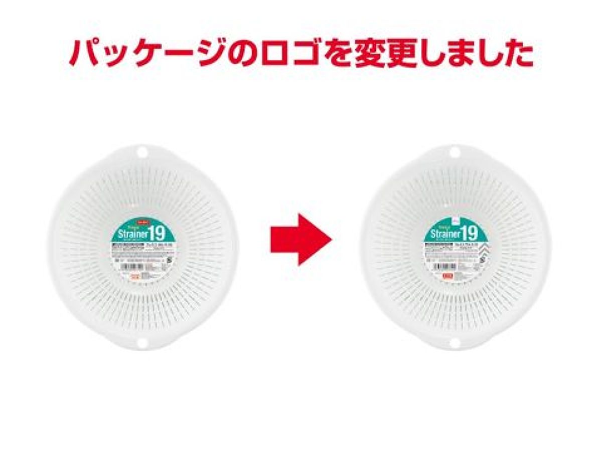 Daiso Strainer R-19 WH FrontPackage