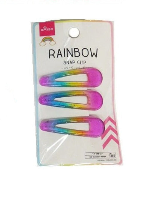 Daiso Rainbow Snap Clip FrontPackage