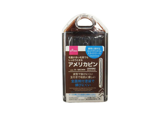 Daiso American pin brown FrontPackage
