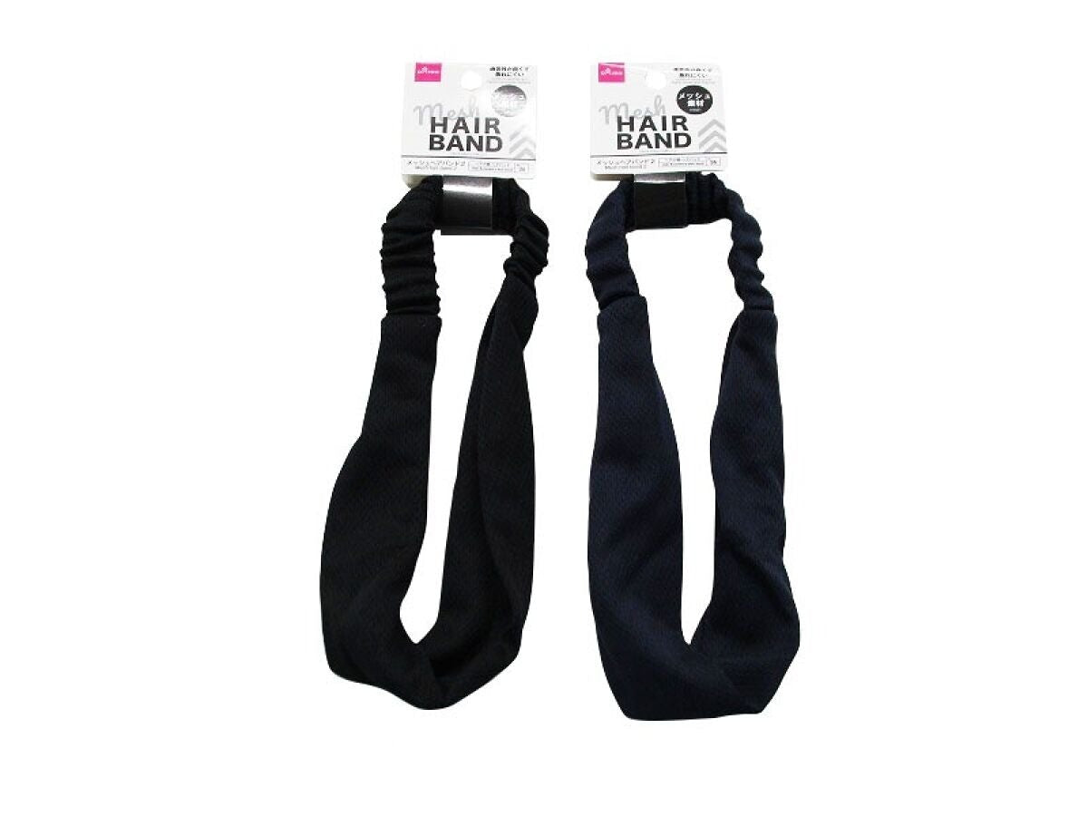 Daiso mesh hair band2 FrontPackage