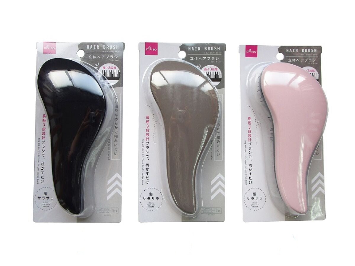 Daiso HAIR BRUSH FrontPackage