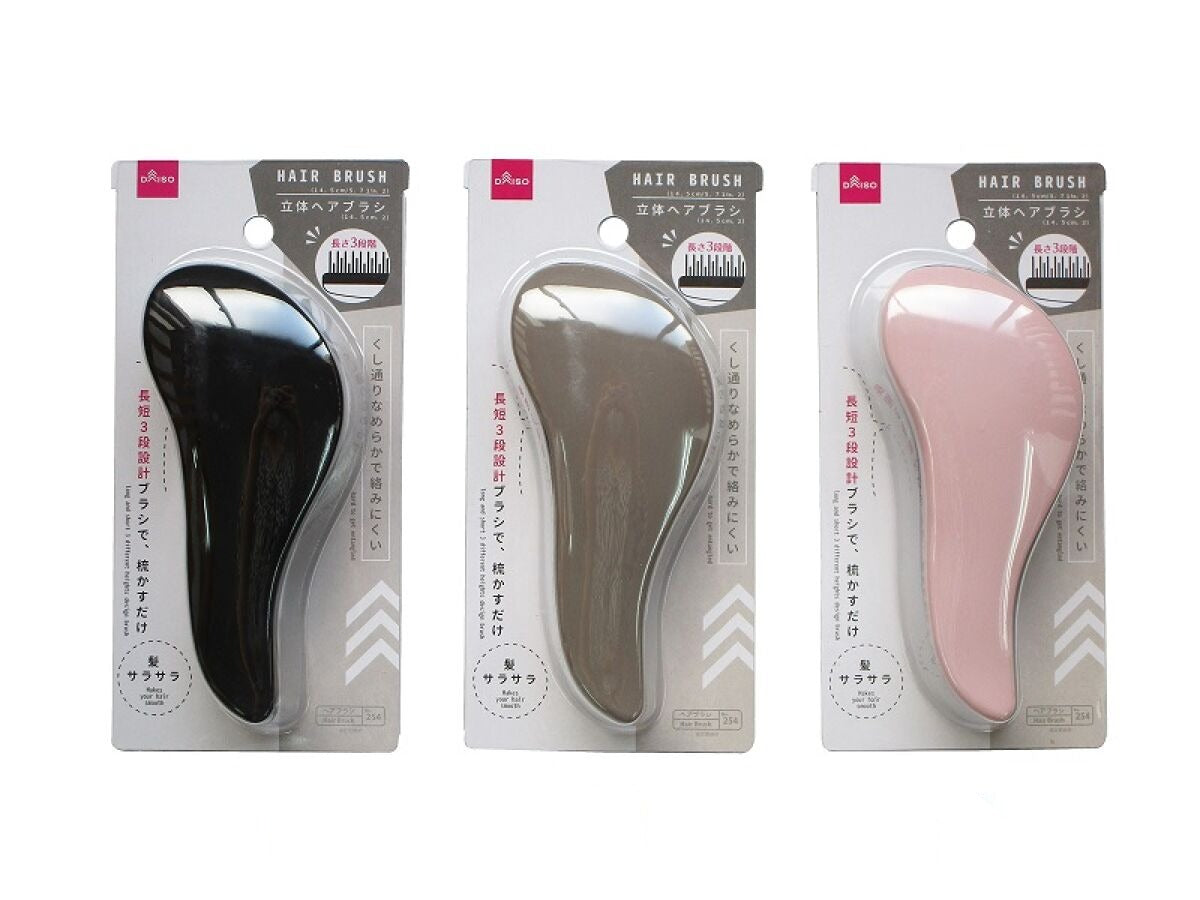 Daiso HAIR BRUSH FrontPackage