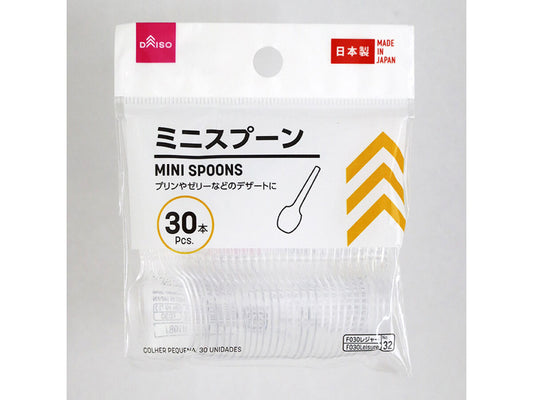 Daiso Mini Spoon 30pcs FrontPackage