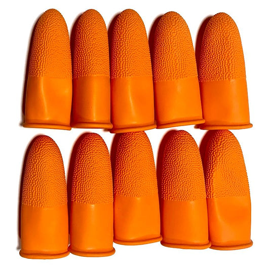 Daiso color fingerstall large 10pcs FrontPackage