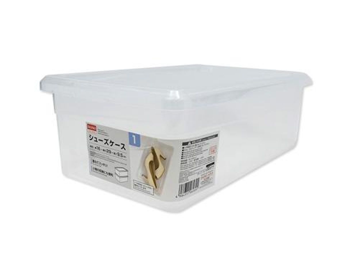Daiso Storage Case With Lid -Transparent- FrontPackage