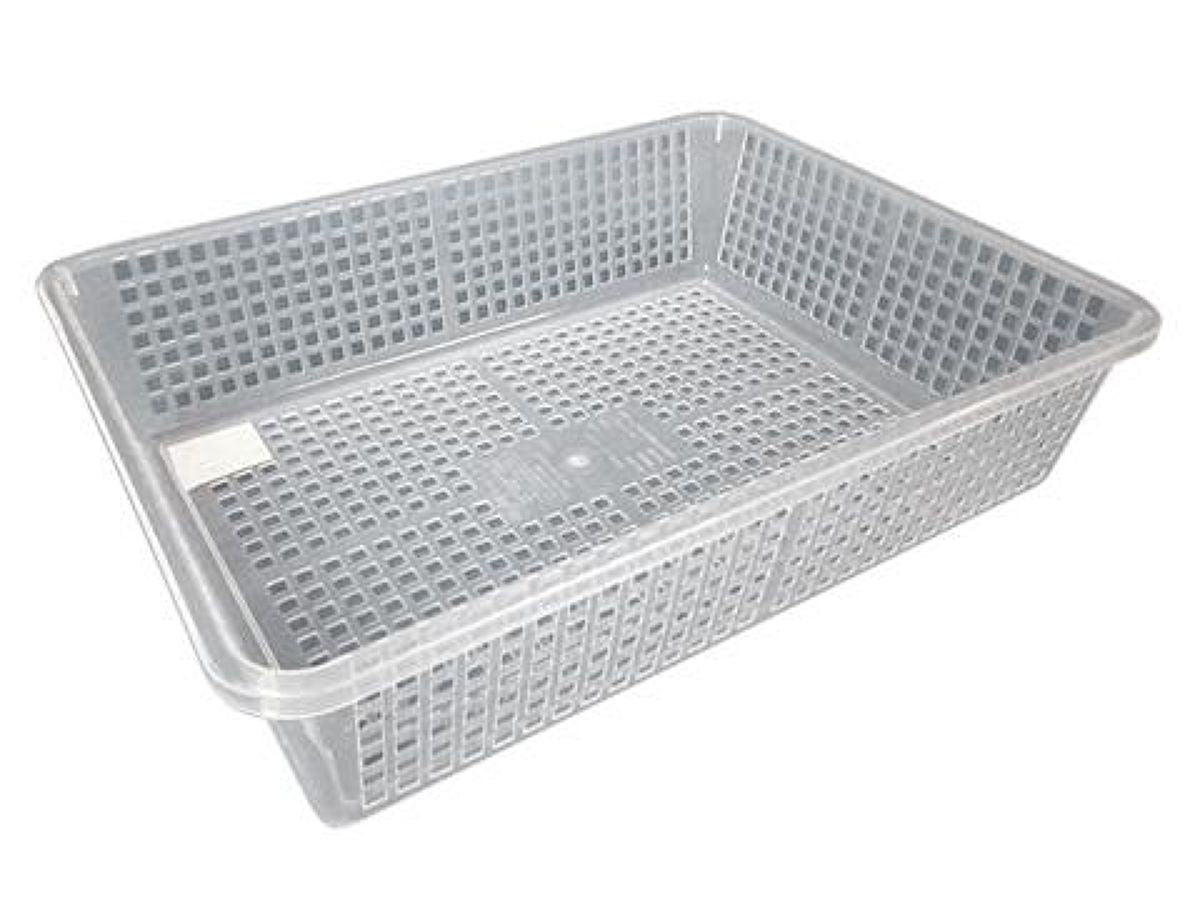 Daiso Mesh basket (Clear, A4) FrontPackage