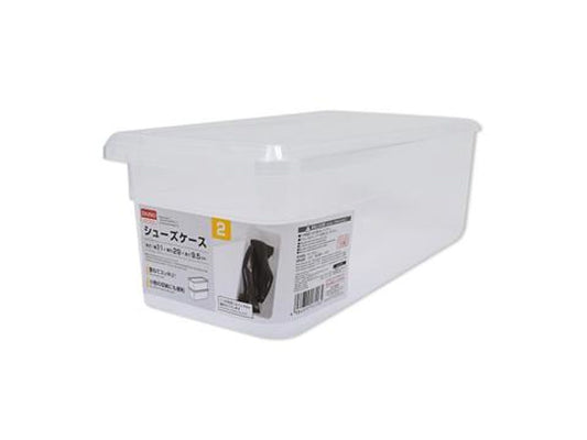 Daiso Storage Case With Lid -Transparent- FrontPackage