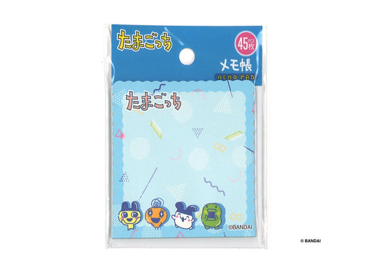 Daiso Tamagotchi Memo Pad BL FrontPackage