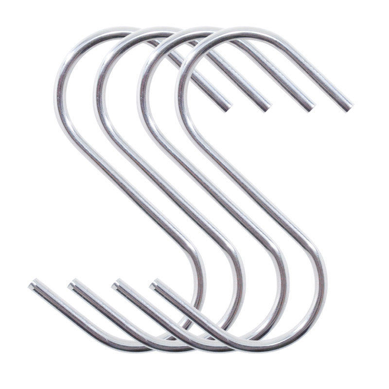 Daiso Stainless Steel S Hook  -4 pcs.- FrontPackage