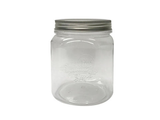 Daiso Steel Lid PET Container - Embossed - FrontPackage