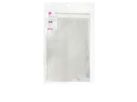 Daiso Clear Plastic Seal Bag - 25 pcs.- FrontPackage