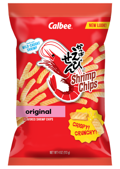 Calbee Shrimp Chips Original_Front Package