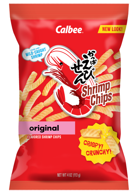 Calbee Shrimp Chips Original_Front Package