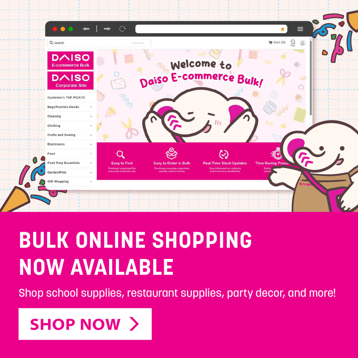 Daiso - Japanese Household Goods
